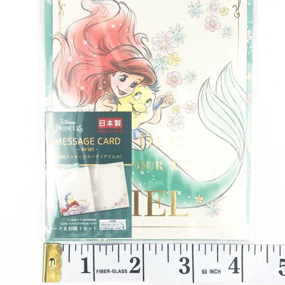 Disney Collector's Princess Ariel Message Card - Picture 6 of 8